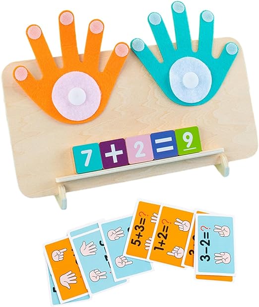 Finger Math game - finger voller weisheit - mathespiel