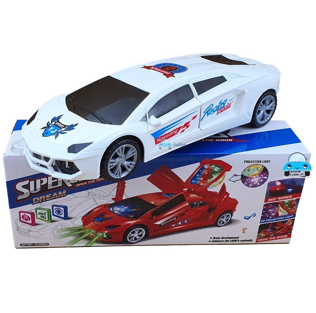 Supercar toy - beweglich und leuchtend - spielzeugauto