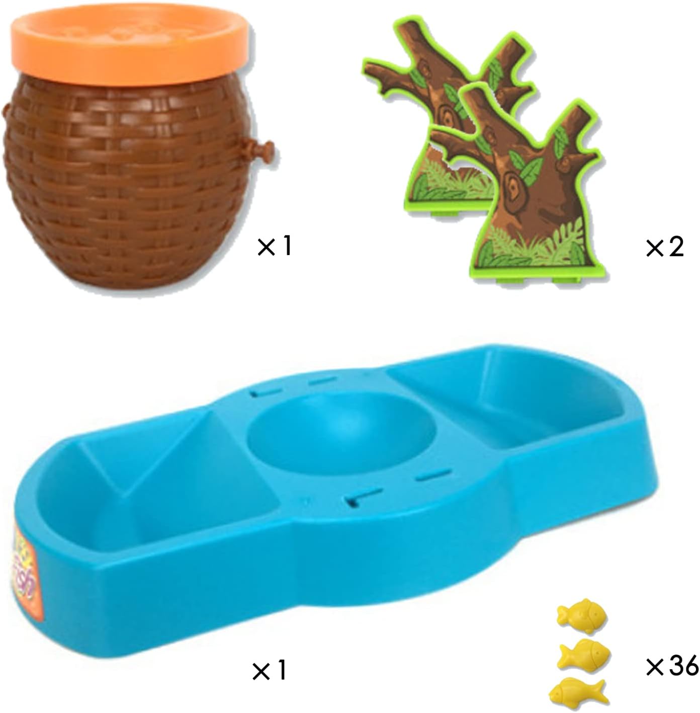 Fish basket game - ein meer voller spab - familienspiel