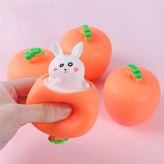 Squeeze carrot - quetschen, quetschen und entspannen - stresslöser