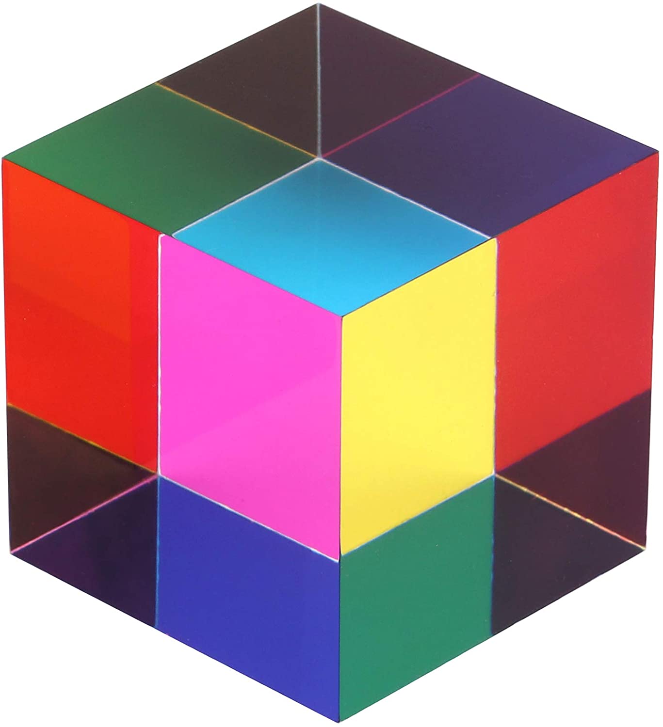 Mixing Color Cube - Verbesserung der farberkennung - prismenwürfel
