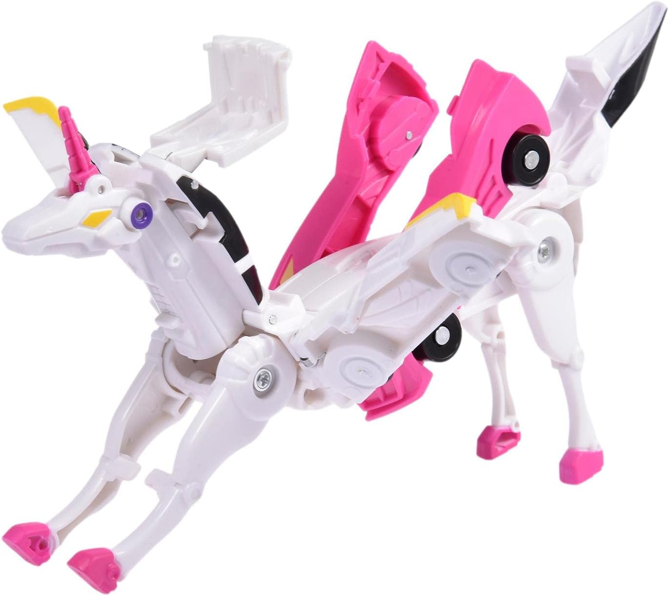 Unicorn Transformer - magische metamorphose - einhorn-spielzeugauto