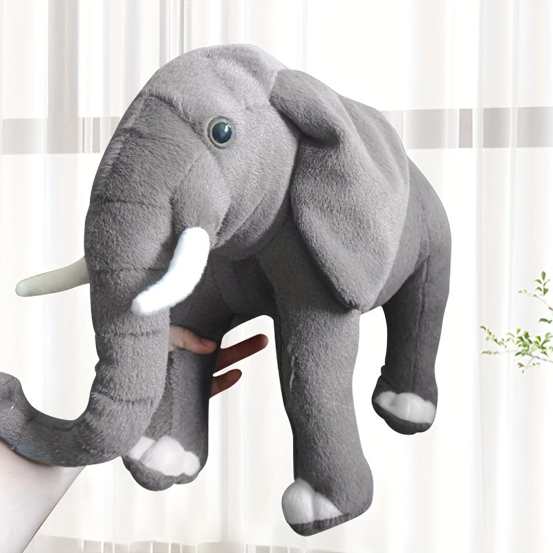 Elefant - Stehende Plüschpuppe