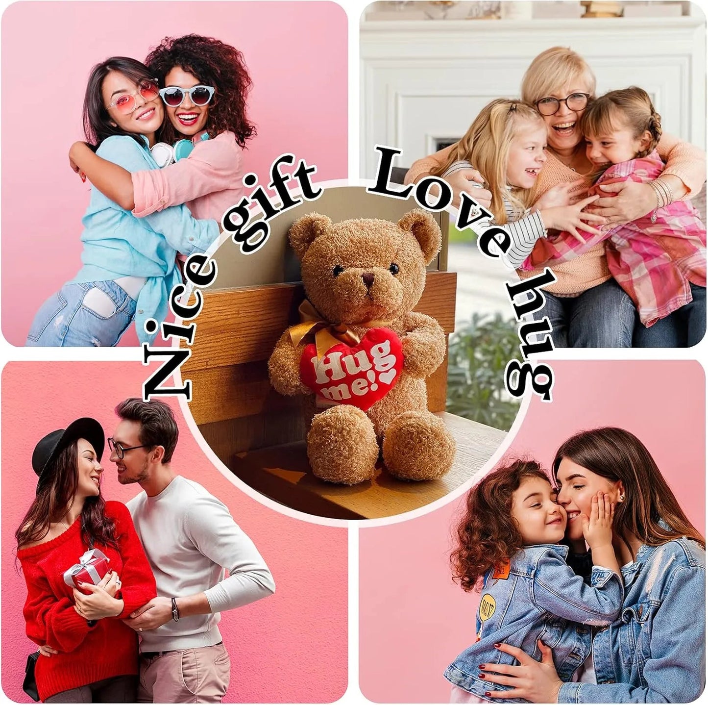 Hug Me Teddy Plüschbär