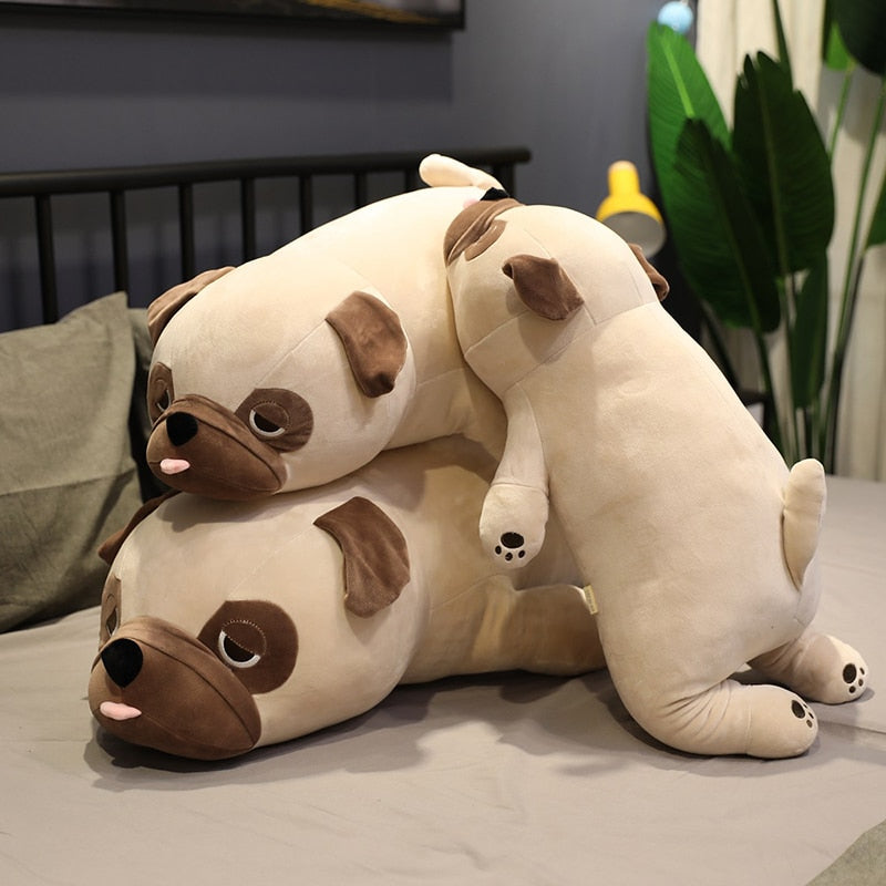 Entzückendes Mops Kuschelkissen
