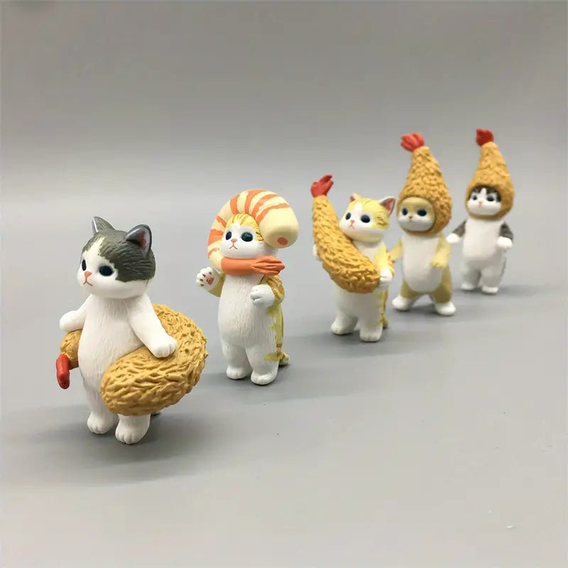 5 Stück Tempura-Garnelen-Katzenspielzeuge