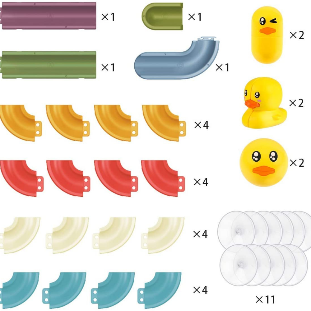 Duck slide - einfach in die badewanne - Badespielzeug