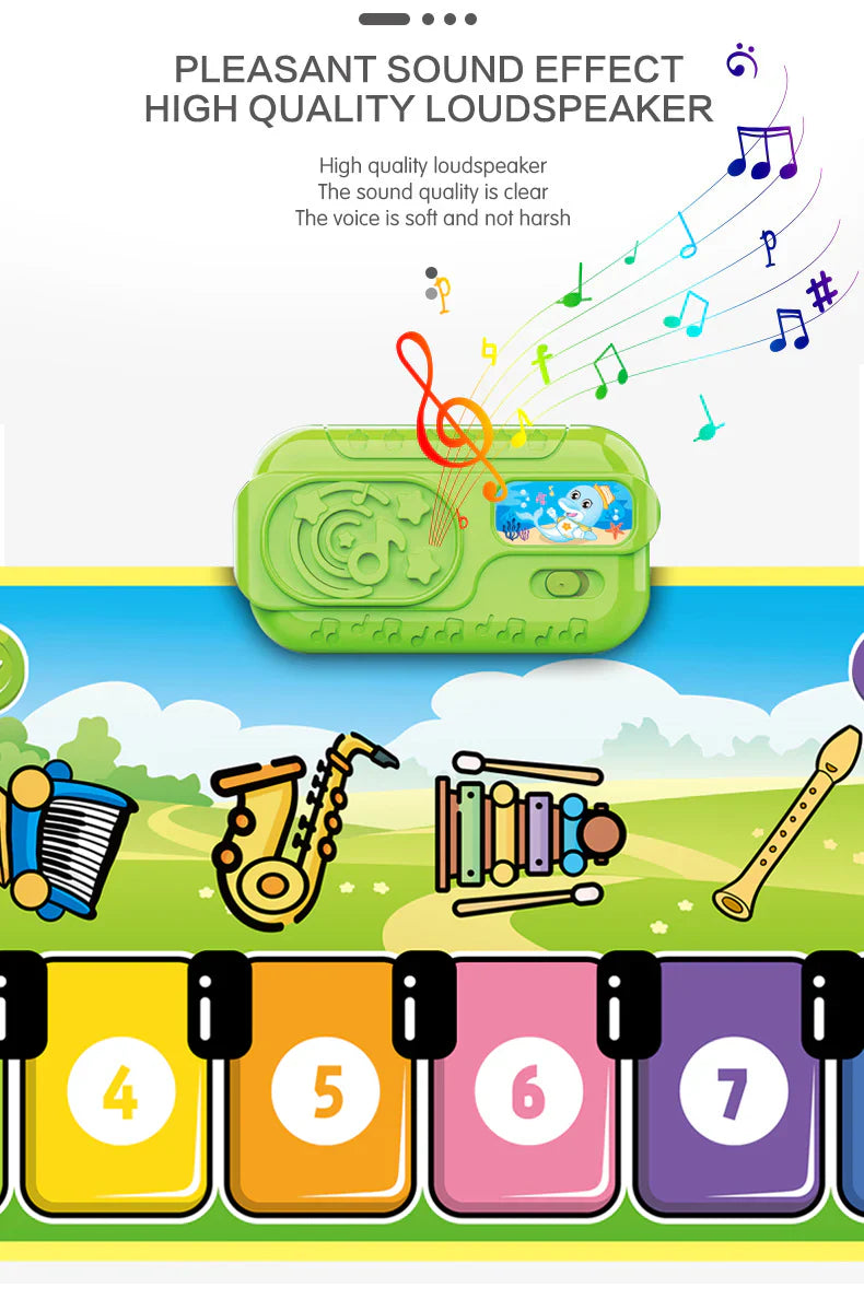 Musikalische tanzspielmatte