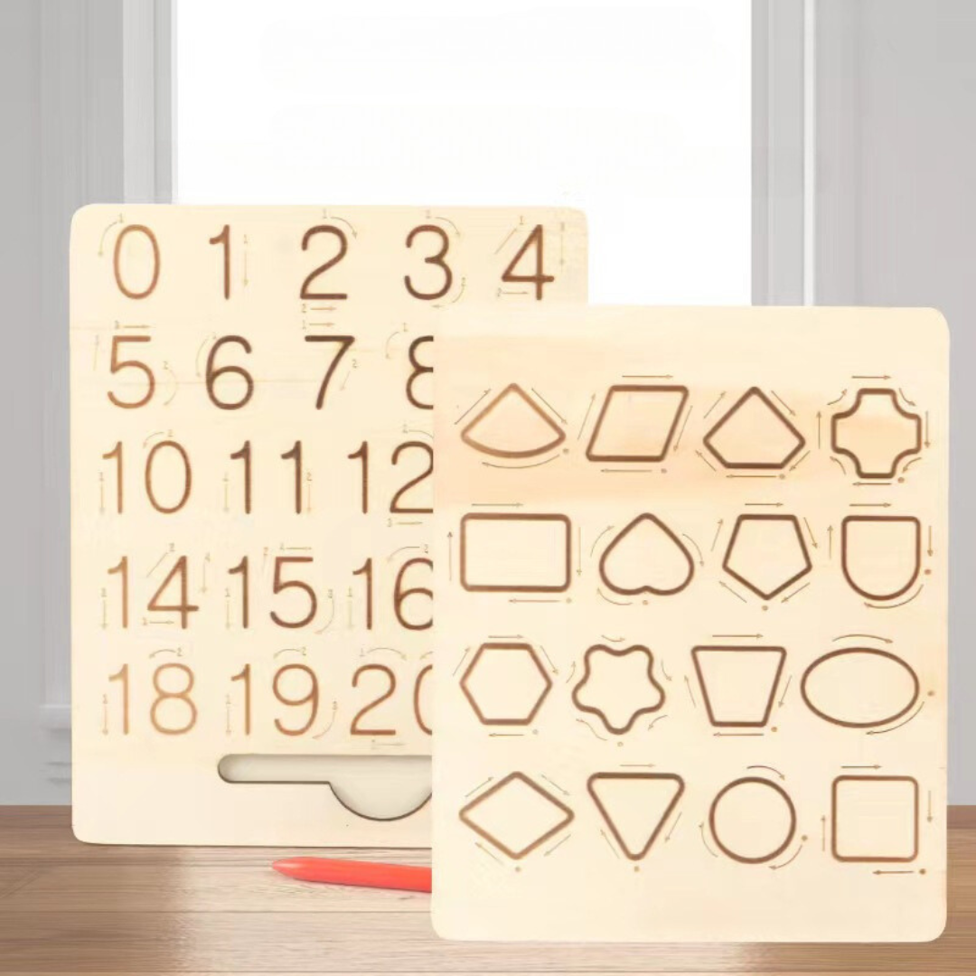 Holz-alphabet-brett