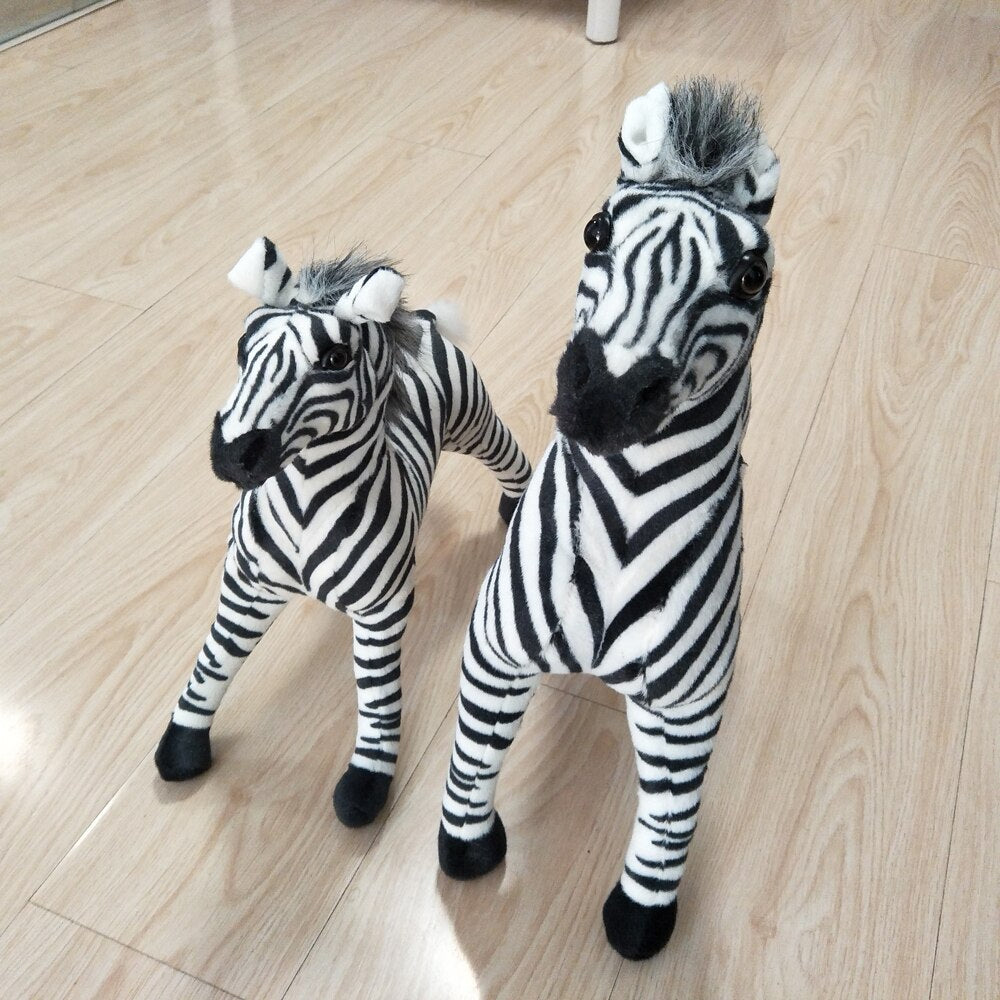 Großes Zebra Stofftier