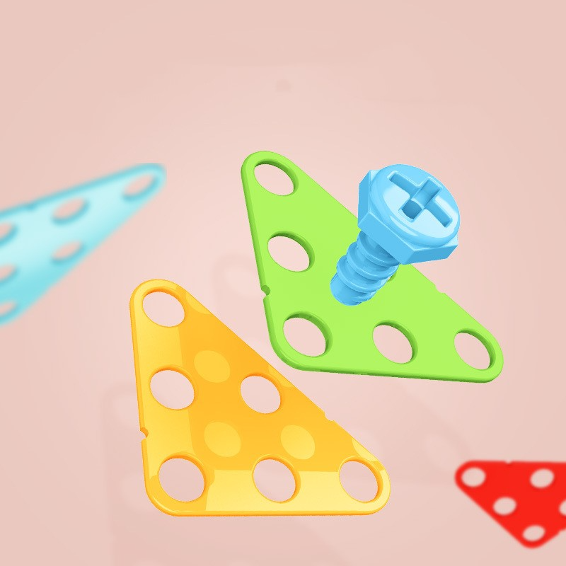 Puzzle Toolbox - schrauben & gestalten - dino-bauspielzeug