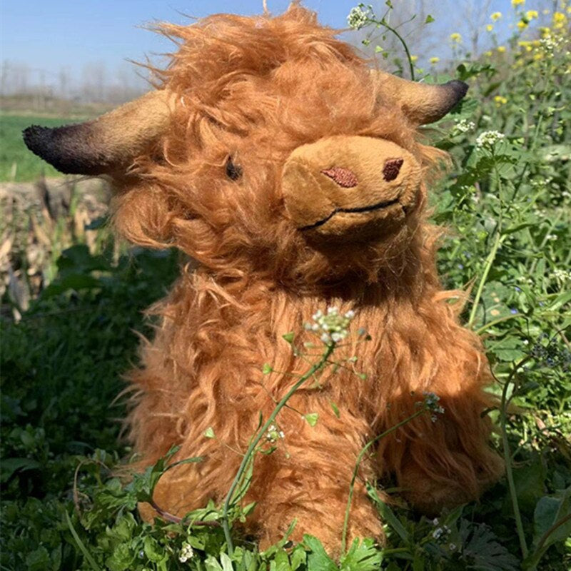 Highlander Kuh Stofftier