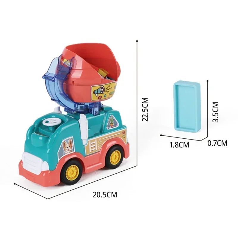 Montessori domino truck