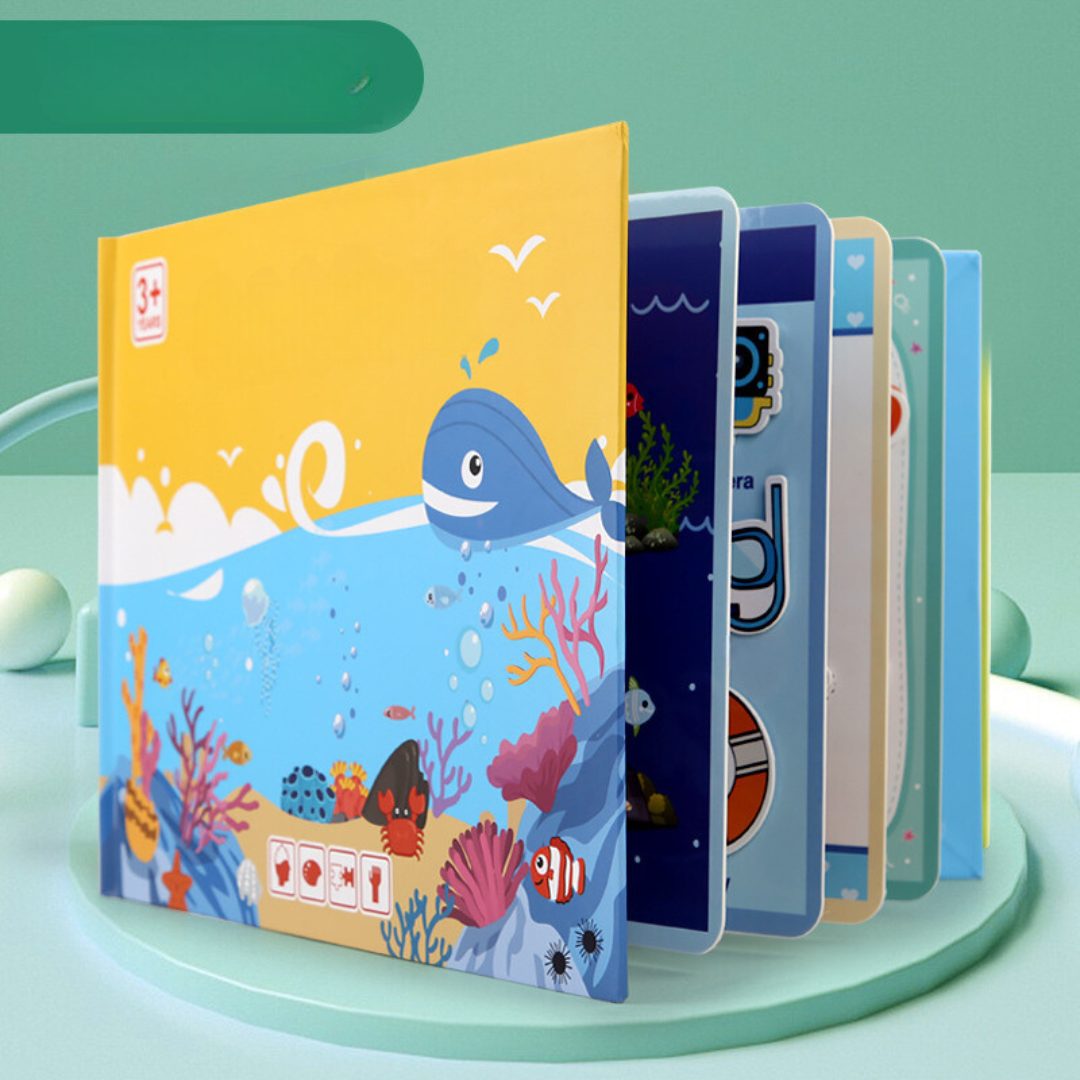 Busybook - montessori beschäftigungsbuch