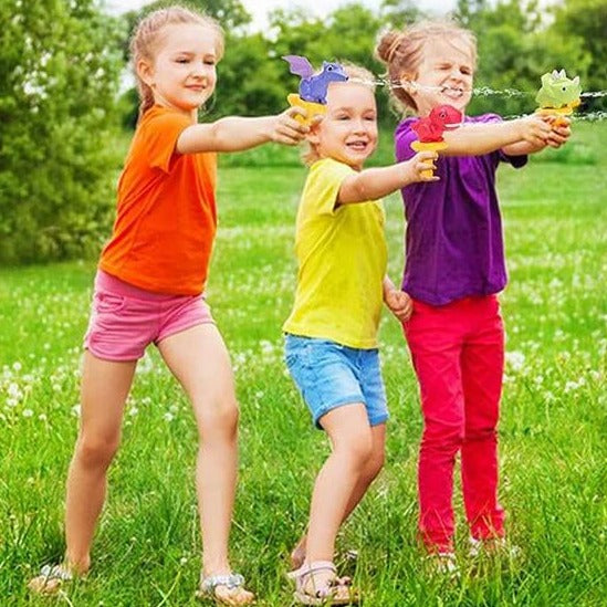 Dinosaur water gun - spritzspaß - dinosaurier-wasserpistole
