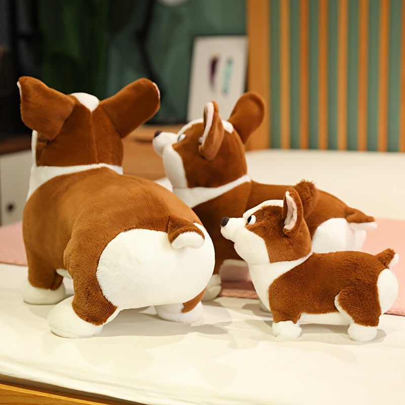 Realistisches Corgi-Plüschspielzeug