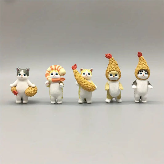 5 Stück Tempura-Garnelen-Katzenspielzeuge