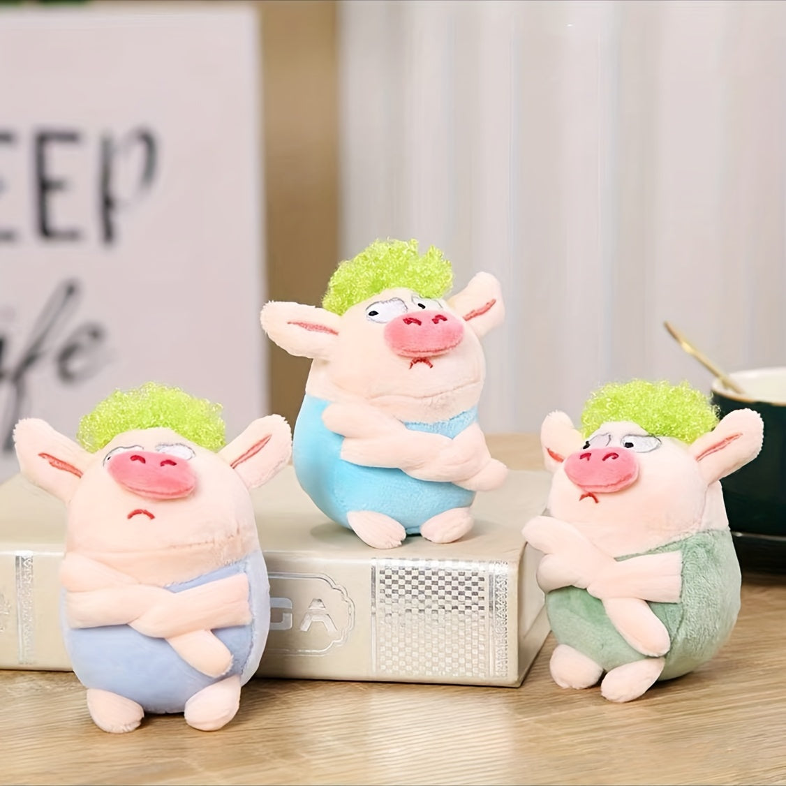 Schwein - Plüsch Zahnpflegespielzeug