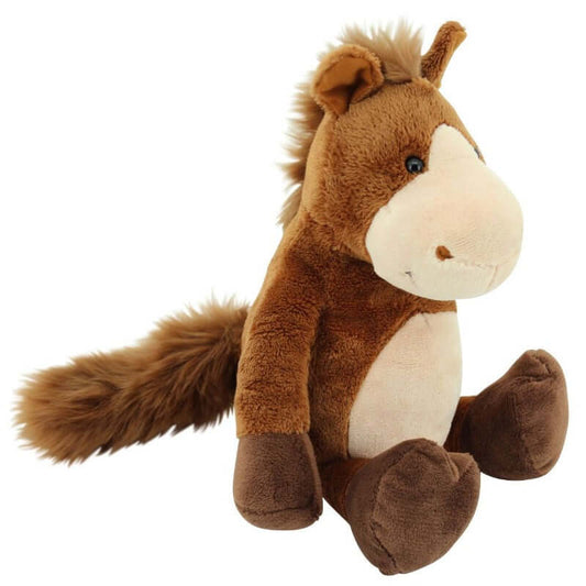 sweety toys 70716 plüschpferd pferdinand kuscheltier fohlen ca. 35 cm braun