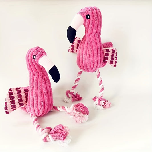 Flamingo Kauspielzeug in Pink