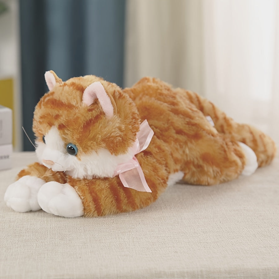 Süße simulierte Katzenpuppe - Plüschspielzeug Kuschelweiches Stofftier