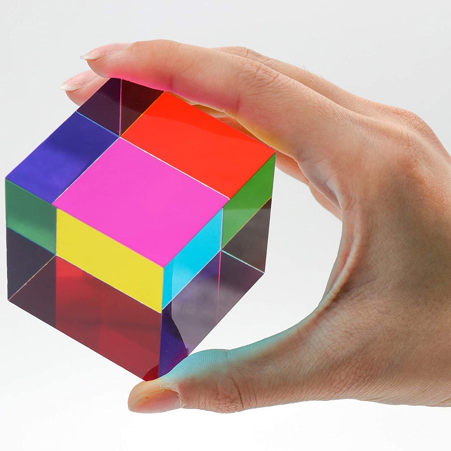 Mixing Color Cube - Verbesserung der farberkennung - prismenwürfel