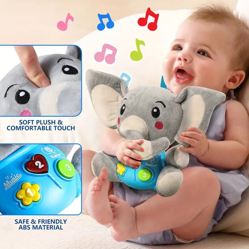 Baby Musikspielzeug Elefant - Lernspaß und musikalische Abenteuer für die Kleinsten!