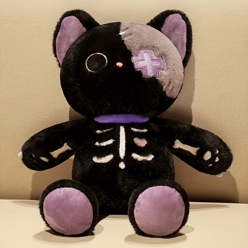Skelly – Skelett Katzen Plüschspielzeug