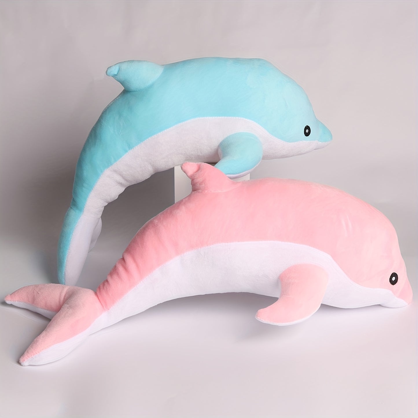 Blauer Delfin Plüschtier