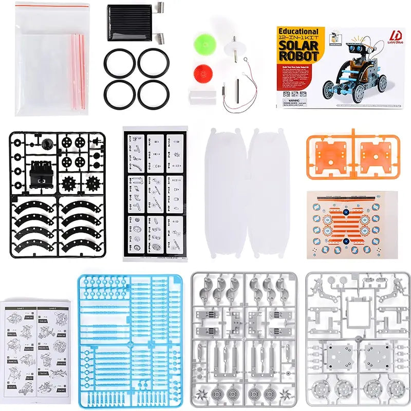12-in-1 STEM Solarroboter - Perfektes Geschenk!
