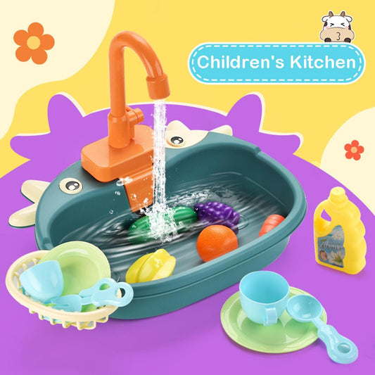 Dish sink set - waschen, spülen, spielen - spülbecken für kinder