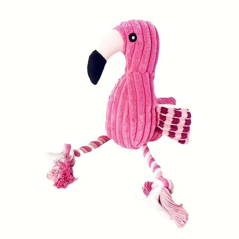Flamingo Kauspielzeug in Pink