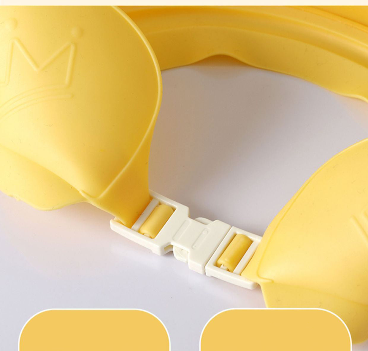 Shampoo crown cap - keine tränen mehr in der badewanne - badekappe