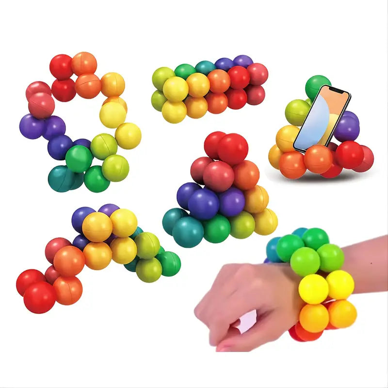 Dekompressionsball - 3D-Puzzle aus Kunststoff