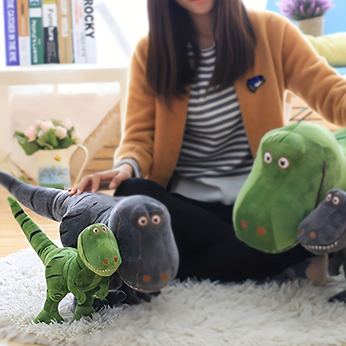 Dinosaurier Kuscheltier - Grüner T-Rex