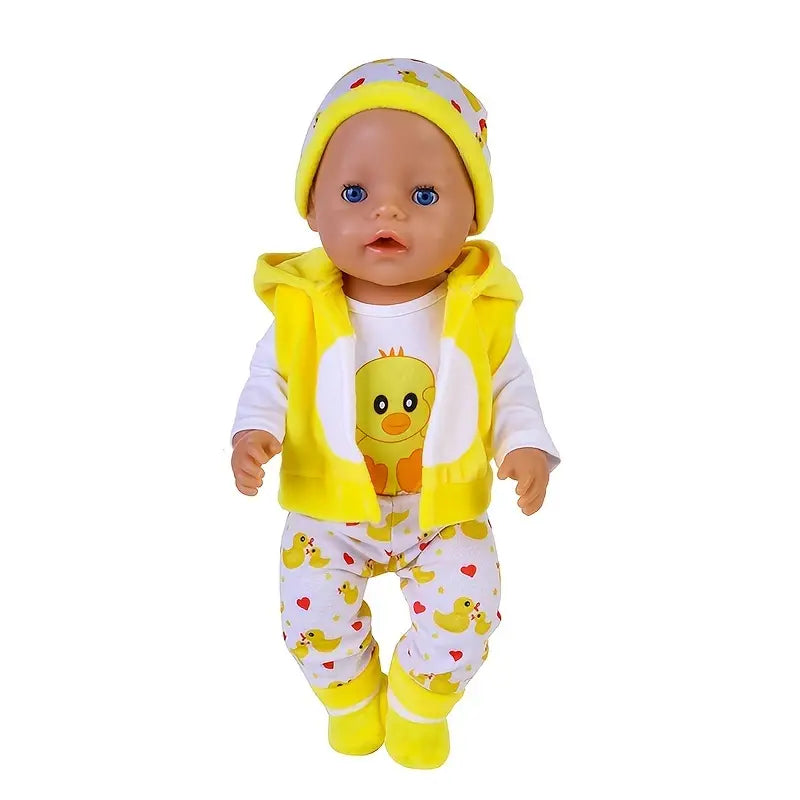 14-Zoll BeBe Reborn Mädchen mit modischer Kleidung