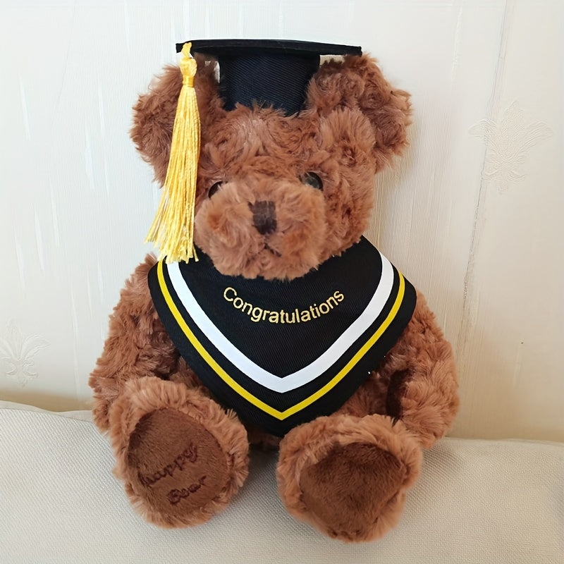 Graduation teddy mit doktorhut