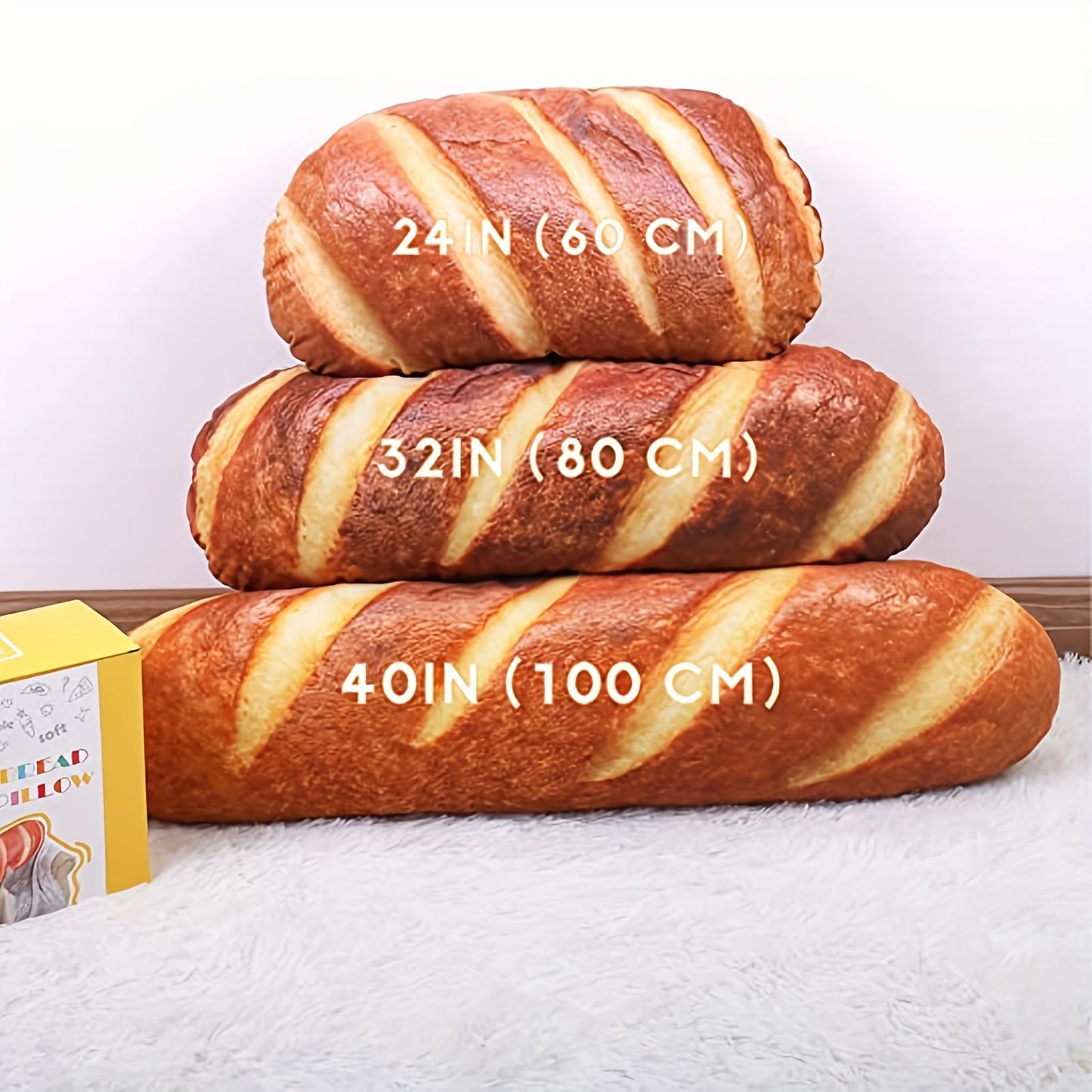 Weiches Brot-Kissen - 3D Simulation Brot