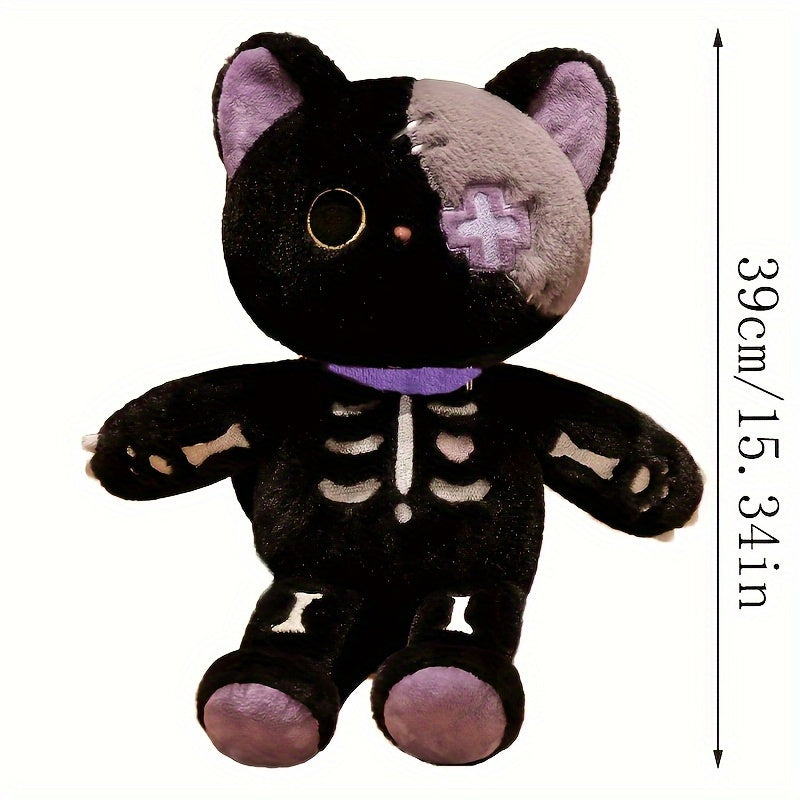 Skeletto - Plüsch Skelettkatze