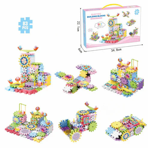 Spinblocks – rotierendes montessori-bausteinspielzeug