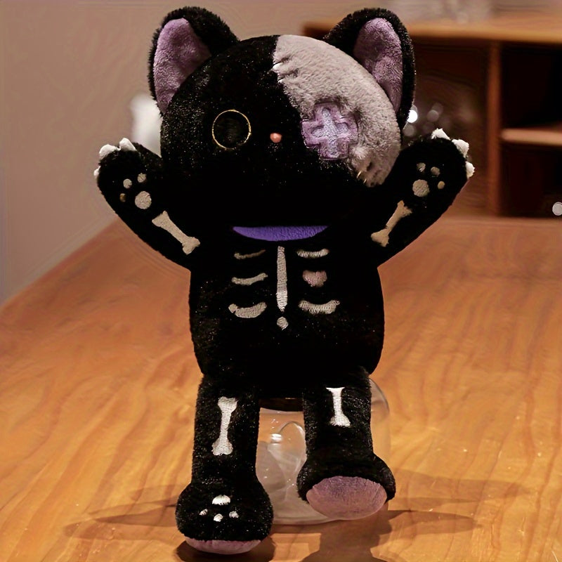 Skeletto - Plüsch Skelettkatze