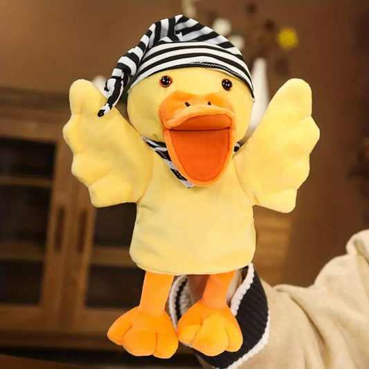 Niedliche Plüsch Handpuppe - Dino-Krokodil-Spiel