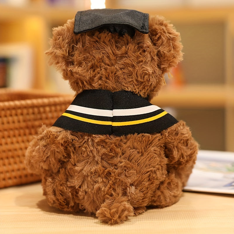 Graduation teddy mit doktorhut