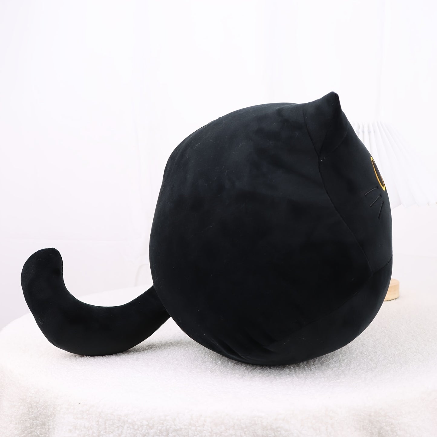 Kuro - Kawaii Schwarze Katze Weiches Plüsch Kissen Puppe Spielzeug