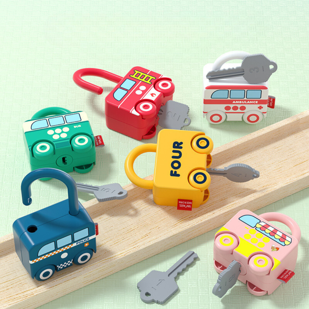 InteractiveLocks - Montessori Lernspielzeug mit interaktiven Schlössern