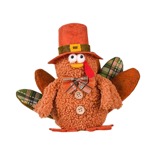 Niedliche Truthahn-Dekoration für Thanksgiving