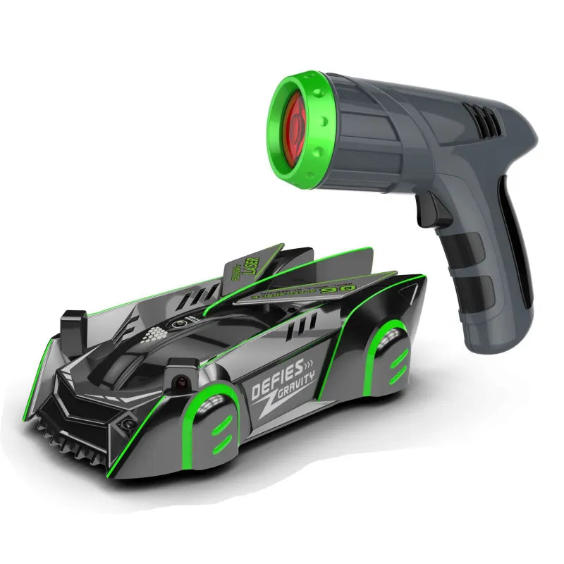 Laser car - mit einem laserstrahl an den wänden fahren - ferngesteuertes auto