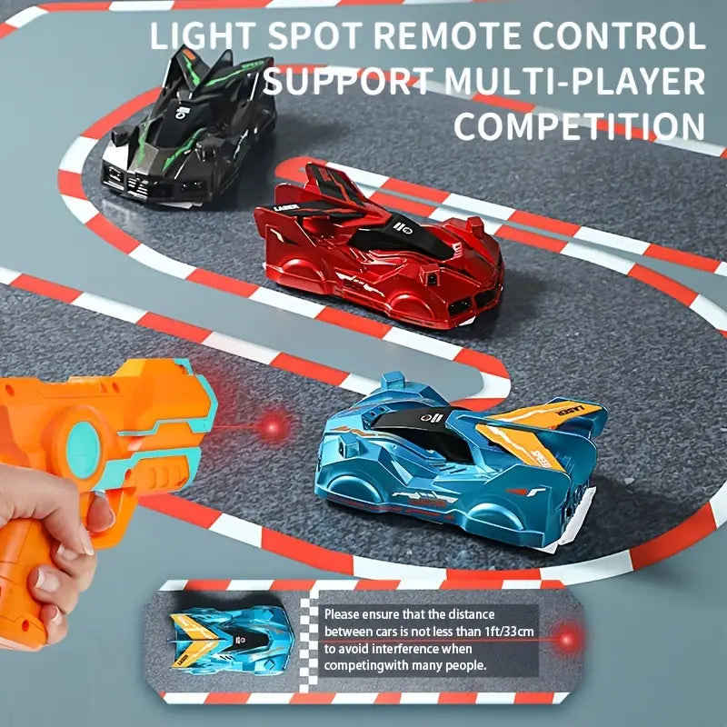Wandkletterndes RC-Auto mit Laserführung, Wiederaufladbar