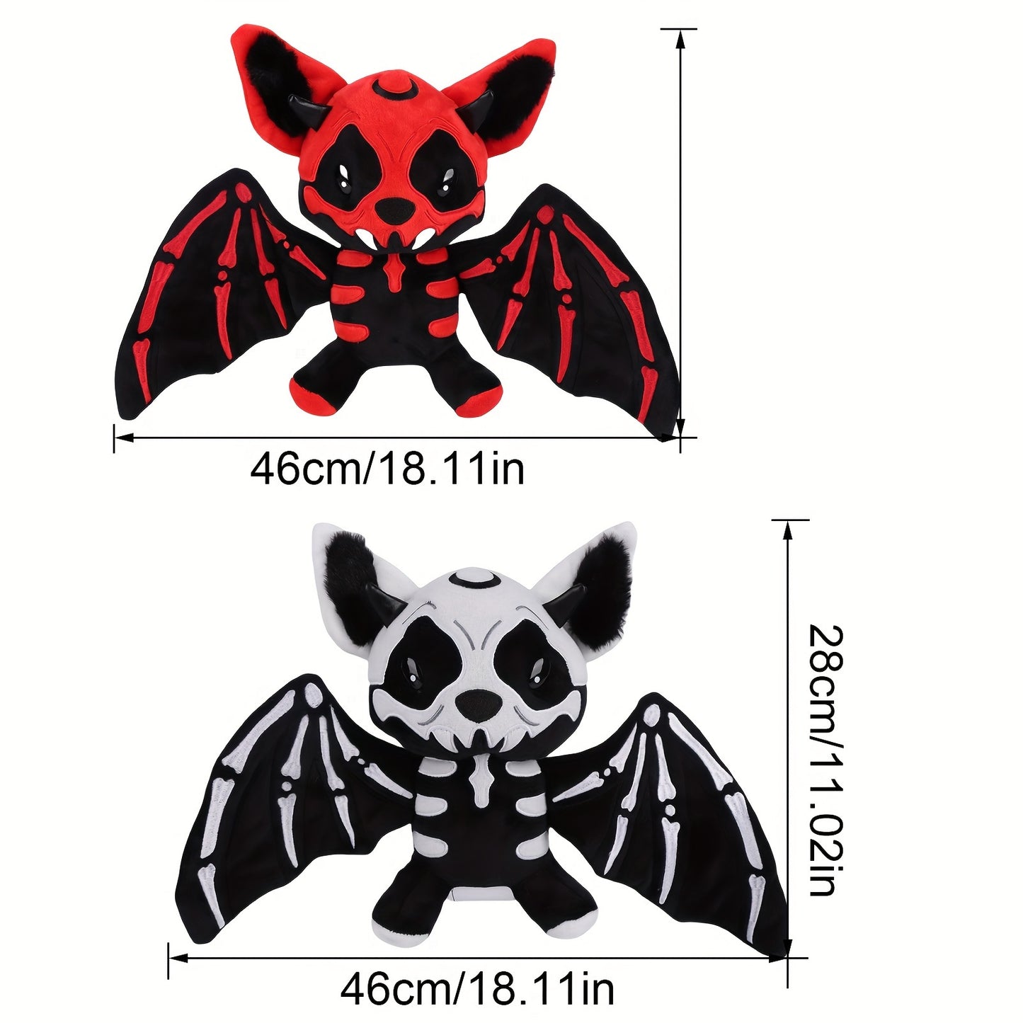 Spooky – Molutian Halloween Skelett Plüschtier