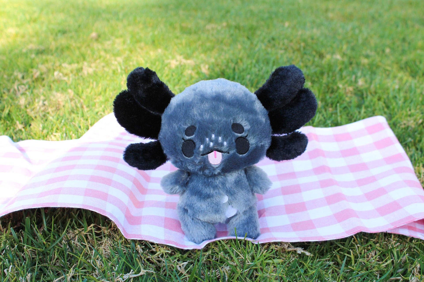 Kuschel-Axolotl "Pebbles"